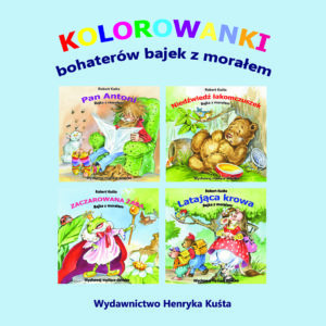 Kolorowanki bohaterów „Bajek z morałem”